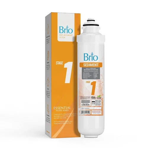 Brio Reemplazo del filtro del enfriador de agua - Etapa 1: sedimento de polipropileno fundido - para modelo Brio CLPOUROSC420RO
