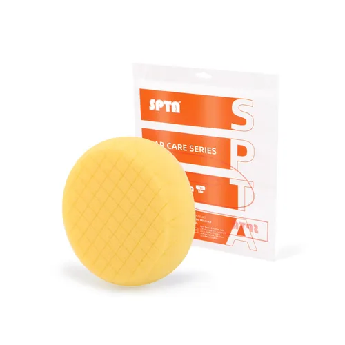 Miniatura 25 de SPTA - Almohadilla verde de corte grueso de 3.5 pulgadas para placa de respaldo de 3 pulgadas (80 mm), esponja de pulido ideal para pulir