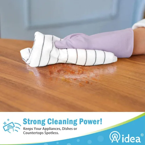 Miniatura 3 de AIDEA - Paños de limpieza de microfibra, muy suaves, altamente absorbentes, sin pelusas, sin rayones; para uso en el hogar, cocina, automóvil