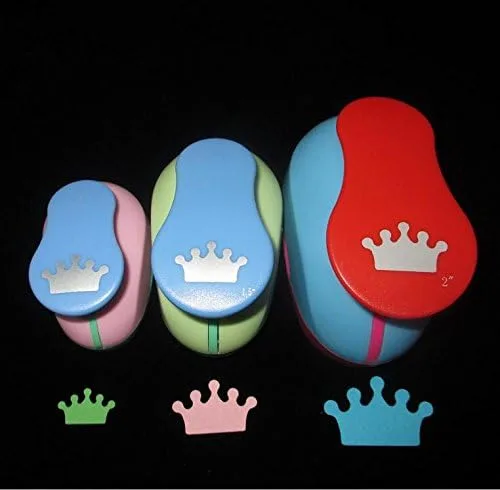 Miniatura 6 de Fascola Juego de 3 piezas de círculos ondulados (1 pulgada + 1.5 pulgadas + 2 pulgadas) para manualidades, perforadores de papel redondos para Wave