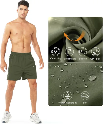 Miniatura 25 de NORTHYARD - Pantalones cortos deportivos para correr para hombres, ligeros, de secado rápido, 7, 5 o 9 pulgadas, para senderismo, deportes, gimnasio