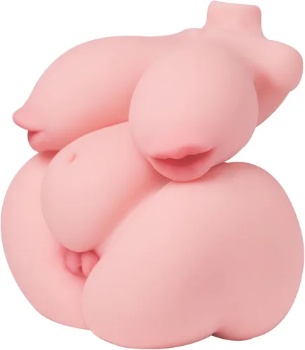 Mini muñecas sexuales de 3.5 libras para hombres, masturbador con pecho bucal, juguetes sexuales pequeños con pechos realistas, vagina y anal,