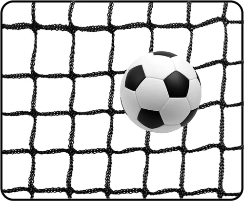Red de portería de fútbol de 20 pies, 30 pies, 40 pies de Amazgolf - Respaldo de fútbol, Barrera de práctica deportiva de alto impacto, Red de