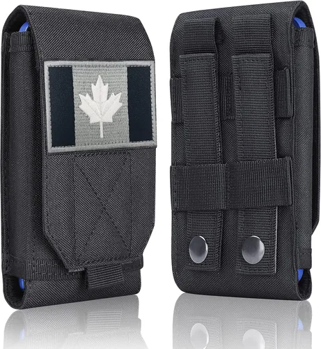 Miniatura 12 de Funda táctica negra para teléfono celular, resistente al agua, para iPhone 11, 12, 13 Pro Max, Samsung S22, S21, S20, FE, Note 20, 10, A13, A12