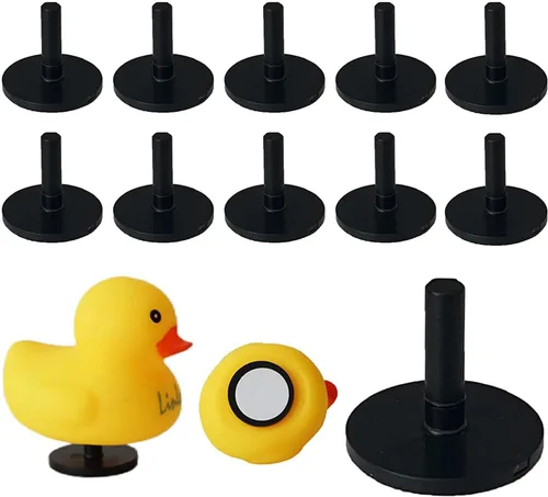 10 tapones de pato, soporte de pato de goma, soporte de pato de goma para Jeep Dash y pantalla fija, regalo para los amantes de Jeep, incluye