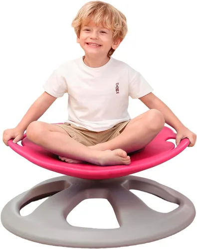 Miniatura 11 de BABAMU Juguetes sensoriales para niños con autismo, productos sensoriales para autismo, para sentarse y girar, juguetes para autismo, silla Rojo +