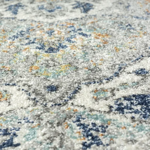 Miniatura 3 de Luxe Weavers - Alfombra de área floral envejecida, acero 8 x 10
