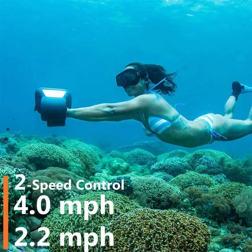 Miniatura 4 de Hélices dobles para motoneta subacuática con 2 velocidades compatibles con GoPro