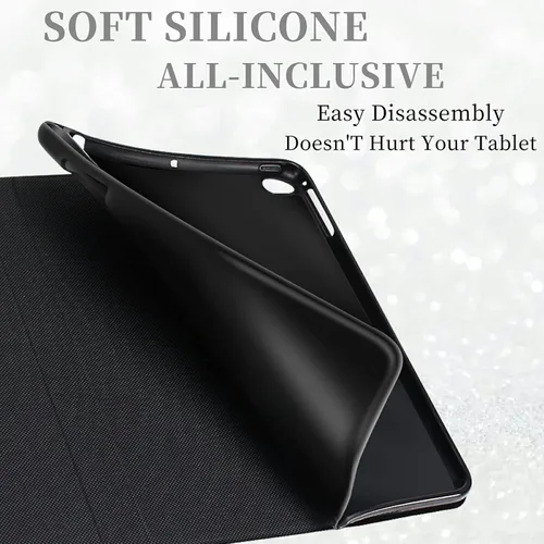 Miniatura 6 de Funda para tablet Kindle Fire HD 8 y 8 Plus (12ª generación 2022), funda delgada de piel sintética con función de encendido automático para tableta