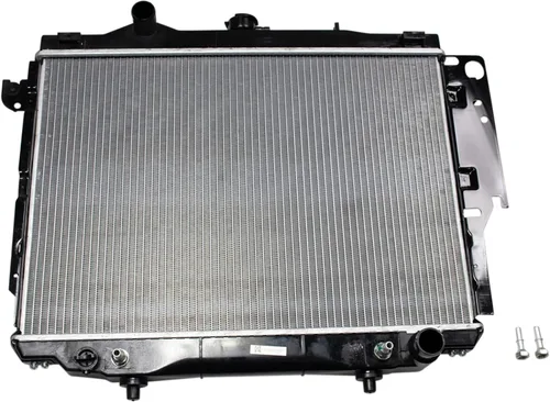 Miniatura 41 de TRQ Radiador de 1 fila de núcleo de aluminio de 26.5 pulgadas de ancho de núcleo compatible con Chevrolet Captiva Sport 2012-2015 Saturn Vue