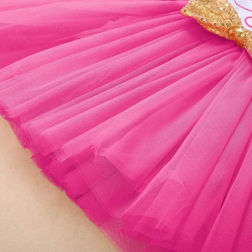 Miniatura 5 de Traje de ratón para niña, 1, 2, 3 cumpleaños, vestido de ratón, falda tutú de lunares, ropa de manga larga para sesión de fotos