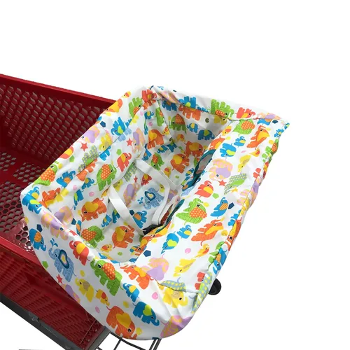 Miniatura 5 de Funda portátil para carrito de compras, fundas para silla alta y carrito de comestibles para bebés, niños, bebés y niños pequeños, bolsa de Colorful