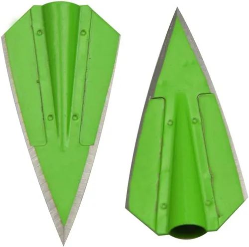 Miniatura 4 de Tiro con arco con 2 cuchillas para caza, cabezas anchas tradicionales, pegamento en OD 0.315 in, madera de bambú, flecha, flecha, bricolaje, 12/24