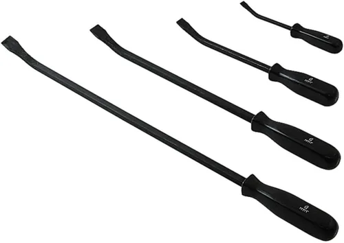 SUNEX TOOLS 9704 Juego de barras de palanca con asas ergonómicas, 8" - 24", 4 piezas