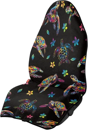 Miniatura 14 de Yewattles Turtle - Protector de toalla impermeable para asiento de automóvil, protector para después de correr, nadar, entrenamiento, Tortuga