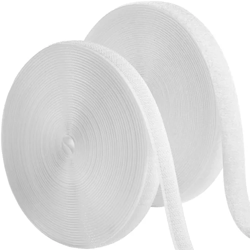 Miniatura 28 de ECOHomes Cinta de gancho y bucle para coser de 3/4 pulgadas de ancho x 33 pies para rollo de tela, tiras cosibles para coser para ropa, ropa, tela
