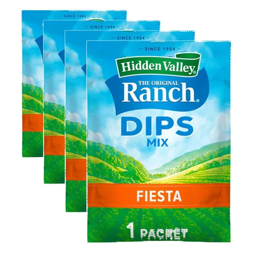 Miniatura 5 de Hidden Valley Fiesta Ranch - Mezcla de salsas, sin gluten, paquete de 24
