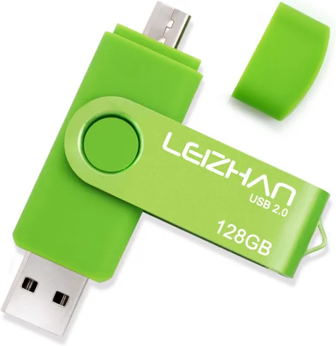 Miniatura 15 de 32 GB OTG USB Flash Drive 64 gb128gb Pendrive de metal para teléfono inteligente Android Micro USB Pen Drive USB 2.0 para Samsung, Huawei, Púrpura
