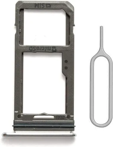 Miniatura 5 de Reemplazo de ranura para bandeja de tarjeta SIM para Samsung Galaxy S8 y S8 Plus (anillo de goma impermeable negro y pin de expulsión