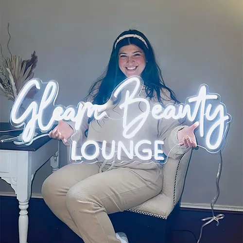 Letrero de luces de neón personalizadas, letreros de neón para decoración de pared, nombre familiar, bar, logotipo de negocios, letreros LED de neón