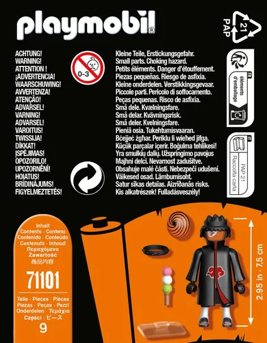 Miniatura 5 de Playmobil Naruto Tobi