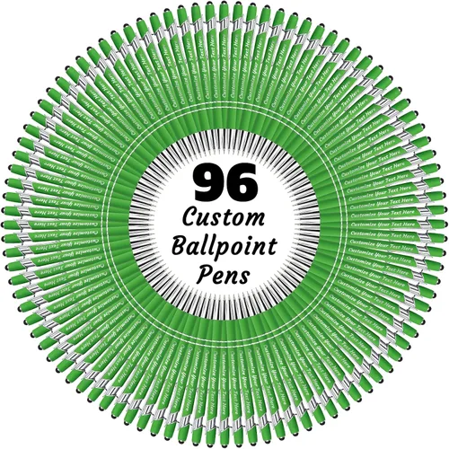 Miniatura 18 de 12 bolígrafos personalizados a granel, bolígrafos personalizados con grabado personalizado con nombre o texto, regalo ideal de aniversario