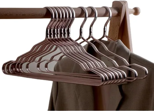 Miniatura 4 de Perchas de ropa de aleación de aluminio 10 piezas no deformado perchero