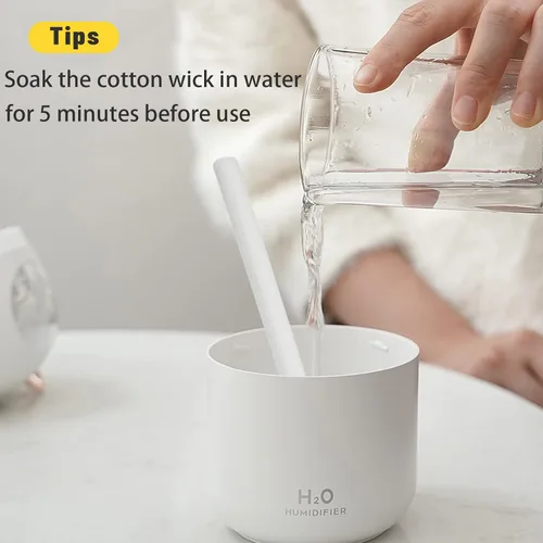 Miniatura 4 de Filtros de humidificador de 4.64 pulgadas, repuesto de barra de algodón para humidificador pequeño INVODA Mini humidificadores de niebla fría