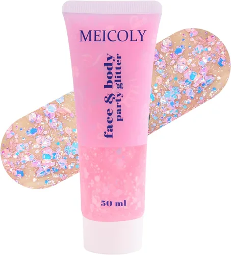 Miniatura 34 de MEICOLY Purpurina corporal roja, blanca y azul, accesorios del 4 de julio, purpurina para el cabello para niños, atuendos del 4 de julio