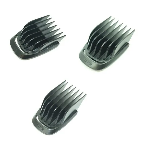 Miniatura 2 de 3 peines de pelo (9 12 0.630 in) para afeitadora Philips MG3757 MG3758 MG3760 MG5720 MG5730 MG5735 MG5740 MG5750 MG5760 MG7710 MG7710 MG7710 5 MG7