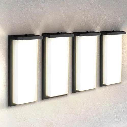 Miniatura 13 de ASD Lámpara LED de pared para exteriores de 8", aplique de casa para puerta delantera 3CCT, regulable, impermeable, certificada por ETL 12W