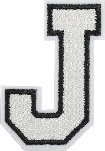 Miniatura 98 de 3 parches de letras termo-adhesivas de 3.14 pulgadas, parche de letras bordadas completo, letras del alfabeto de hierro A-Z, parches para coser