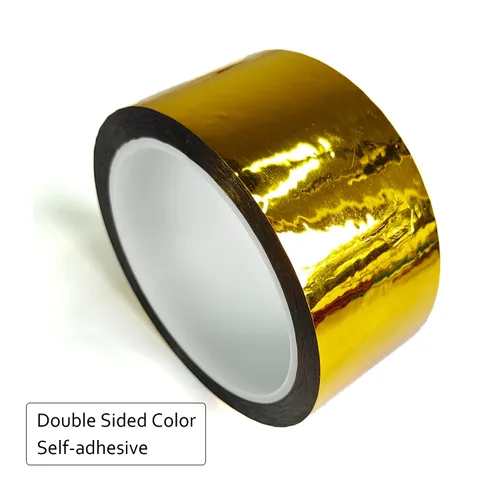 Miniatura 2 de Cinta adhesiva reflectante para manualidades, cinta adhesiva con brillo gráfico, para proyectos de bricolaje, arte DIY, embalaje navideño
