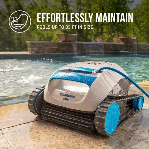 Miniatura 2 de Hayward The Pool Cleaner R110 - Limpiador robótico (2024) - Cesta fácil de limpiar de carga superior, navegación inteligente, temporizador