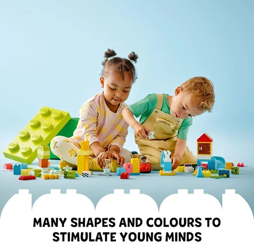 Miniatura 10 de LEGO DUPLO - Bloques de construcción clásicos de lujo para caja de ladrillos, juguetes educativos y de aprendizaje para niños pequeños, preescolar
