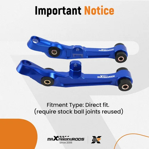 Miniatura 6 de maXpeedingrods Brazos de control delanteros inferiores delanteros para Nissan 350Z Z33 2003-2009, para Infiniti G35 Sedan Coupe RWD/2WD 2003-2007