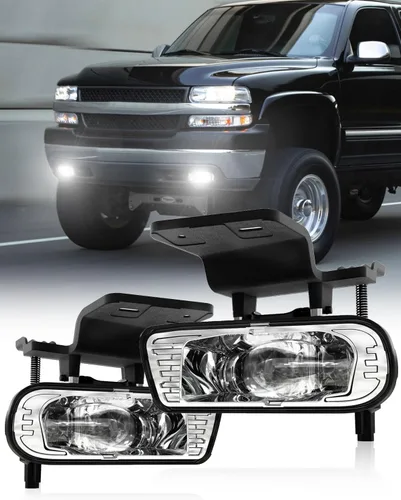 Miniatura 8 de Ensamble de luces antiniebla LED Reemplazo Compatible con 2001-2006 Chevy Tahoe Z71 y Suburban Z71 1500, 1994-2003 Pontiac Grand Prix, 2000-2005