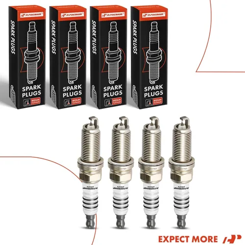 Miniatura 9 de A-Premium Bujías de Platino Iridio Compatibles con Ford Explorer y Chevrolet Equinox y GMC Terrain y Mazda 3 y Cadillac CTS y Buick Regal y Lincoln