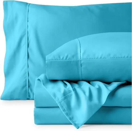 Miniatura 189 de Bare Home Hotel Luxury - Juego de sábanas tamaño individual, extra suave, 4 piezas, bolsillos profundos, ajuste fácil, refrescante y transpirable