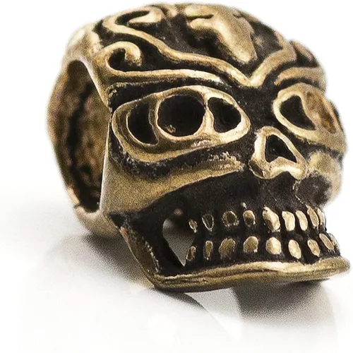 Miniatura 9 de GOOD WORKER Cuenta de cuerda de paracaídas pequeña, cuentas de latón, dijes hechos a mano, joyería dorada antigua, trenza 6872-1