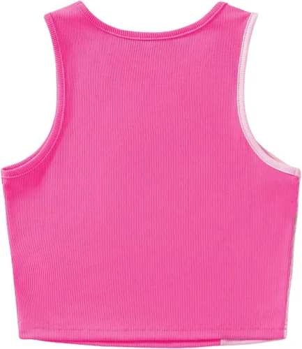 Miniatura 2 de SweatyRocks Camiseta sin mangas de punto acanalado de verano para mujer