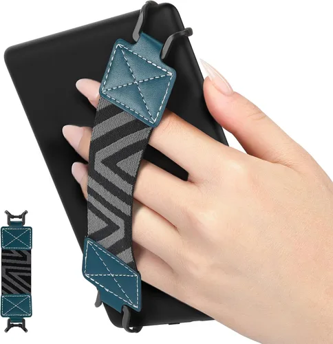 Miniatura 21 de MoKo Correa de seguridad con agarre de mano para Kindle eReaders de 6-8" Fire Tablet, Kindle/Kobo/Voyaga/Lenovo/Sony E-Book Tablet, Correa de mano