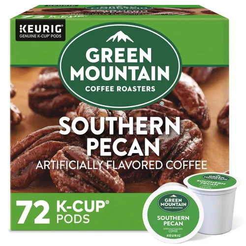 Miniatura 53 de Green Mountain Coffee Selecciones Estacionales de Café Galleta de Canela y Azúcar por Servicio Keurig K-Cup Pods, Café Tueste Claro, 12