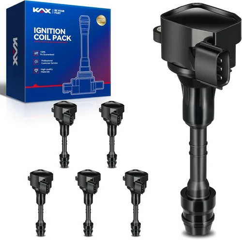 Bobina de encendido UF401, KAX 6 paquetes de bobina de encendido para 350Z Infiniti FX35 G35 M35 V6 3.5 2003 2004 2005 2006 2007 2008 Reemplazo #