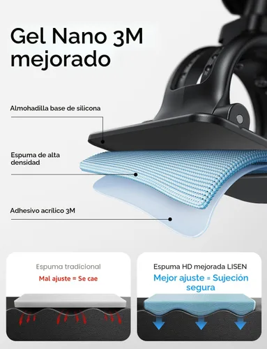 Miniatura 6 de LISEN Soporte magnético para teléfono MagSafe para automóvil, accesorios de automóvil para mujeres y hombres [2025 Ultra], soporte magnético