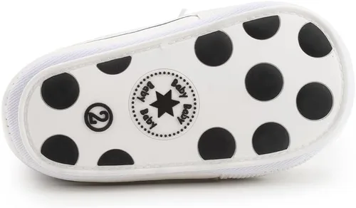 Miniatura 85 de KIDSUN zapatos deportivos altos hasta el tobillo para bebés, niños y niñas con suela antideslizante, suaves, para recién nacidos, zapatos