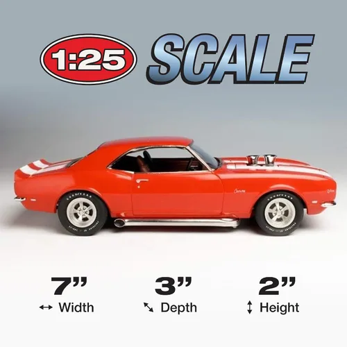 Miniatura 4 de AMT 1968 Chevy Camaro Z/28 Kit de modelo a escala 1:25