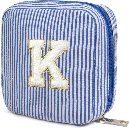 Miniatura 14 de KOTORA Bolsa de Maquillaje Inicial, Bolsa de Viaje de Artículos de Aseo, Bolsa de Maquillaje Transparente, Bolsas de Cosméticos Organizadoras