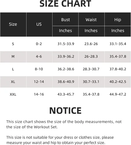 Miniatura 6 de JOYMODE - Conjunto de entrenamiento para mujer, diseño de 2 piezas con leggings de tiro alto sin costuras y camiseta corta , para yoga