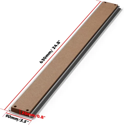 Miniatura 3 de Genmitsu 6060 Mesa de Tablero de Desperdicio Híbrida de Aluminio y MDF para Máquina de Router CNC PROVerXL 4030 a 6060 Kit de Extensión de Eje XY